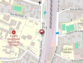 Carte de Allo Courses Gascognes à Auch