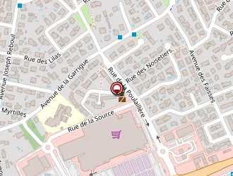 Carte de Lilnat à Crès (le)