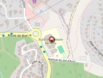 Carte de Misajour à Valbonne