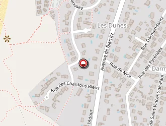 Carte de L' Estanquet à Capbreton