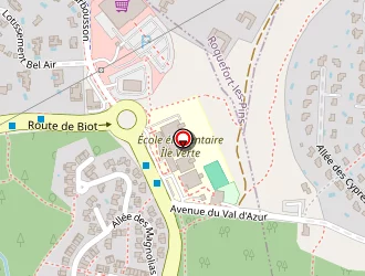 Carte de Petit Dojo à Valbonne