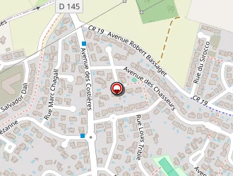 Carte de Souchard Aurélie à Saint-aunès