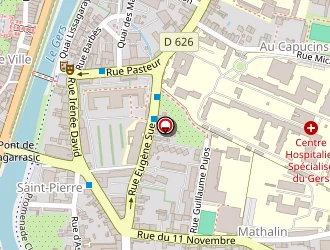 Carte de Massart Serge à Auch