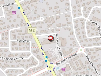 Carte de White Transport à Blagnac