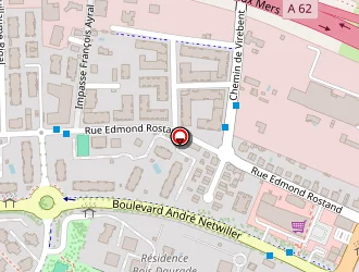 Carte de Aire De Proximité Borderouge à Toulouse