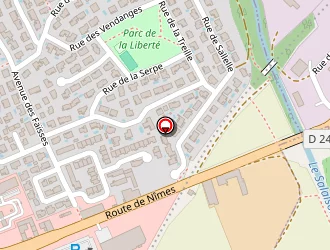 Carte de Tel And Com à Crès (le)