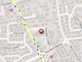 Carte de Asav à Blagnac