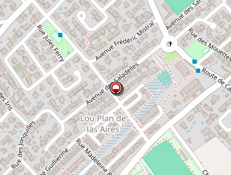 Carte de Moulet Cécile à Mudaison