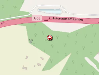 Carte de Gure Extea à Bénesse-maremne