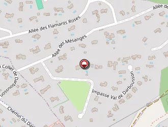 Carte de Le Baou à Valbonne