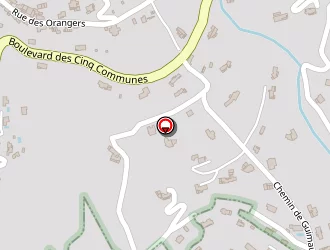 Carte de Dar Riad à Peymeinade