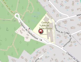 Carte de Carrefour Market à Valbonne