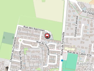 Carte de La Rapheloise à Arles