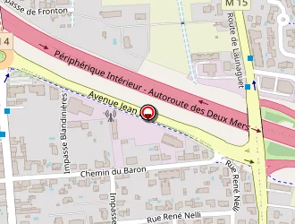 Carte de Bacque Elisabeth à Toulouse