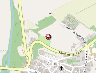 Carte de La Poste à Aubiet