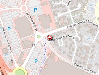 Carte de Boutique Sfr à Blagnac