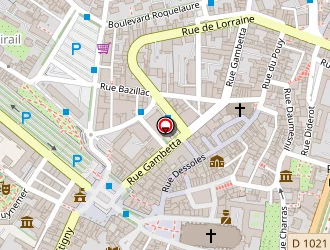 Carte de Bibliothèque Municipale à Auch