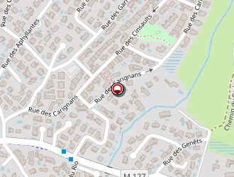 Carte de Pryam Entreprise Pryam à Grabels