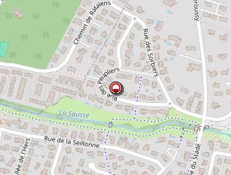 Carte de Castel Christian à Montrabé