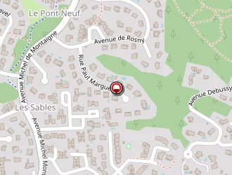 Carte de Casa Nov à Capbreton