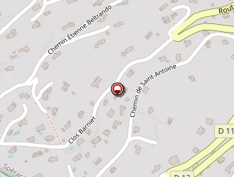 Carte de La Fabresso à Spéracèdes