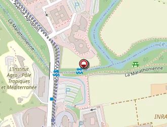 Carte de Agropolis Muséum à Montpellier