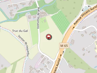 Carte de Auto Pièces Méditerranée à Montpellier