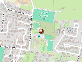 Carte de Stade Daudet à Arles