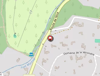 Carte de Villa Azzaro à Valbonne