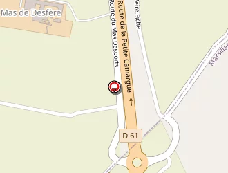 Carte de Solombiano à Marsillargues