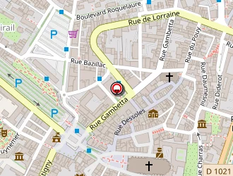 Carte de Sixou Albert à Auch