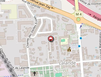 Carte de Point Vert à Toulouse