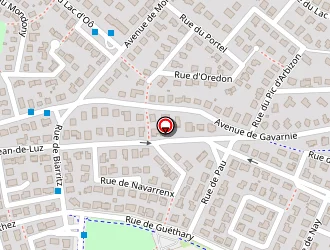 Carte de Cazabat Virginie à Union (l')