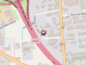 Carte de Alcooliques Anonymes à Toulouse