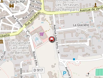 Carte de Aux Délices De Cathy à Lambesc