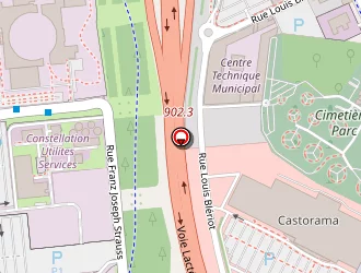 Carte de Courtepaille à Blagnac