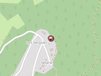 Carte de Laouzas à Nages