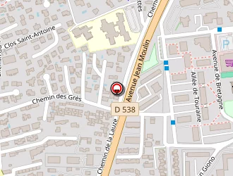 Carte de La Poste à Salon-de-provence