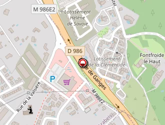 Carte de Center Occasion 34 à Montpellier