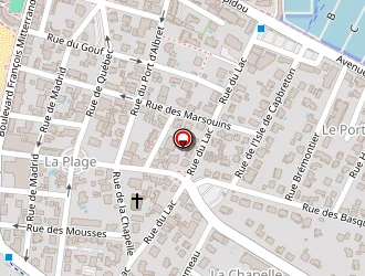 Carte de Petit Carine à Capbreton