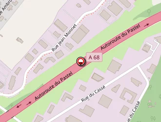 Carte de Pedrero à Saint-jean