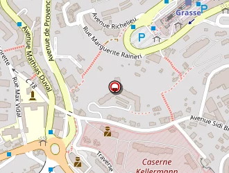 Carte de Emera à Grasse