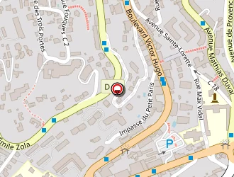 Carte de Esprit Scooter à Grasse