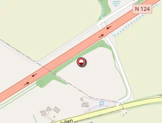 Carte de Relais 124 à Marsan