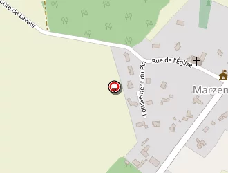 Carte de Ppi (philippe Pasqual Infiltrométrie) à Marzens