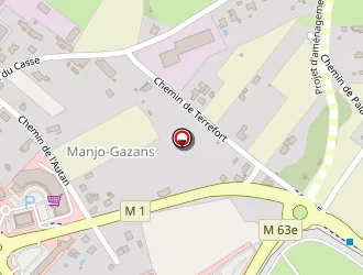 Carte de Edifis Construction à Cornebarrieu