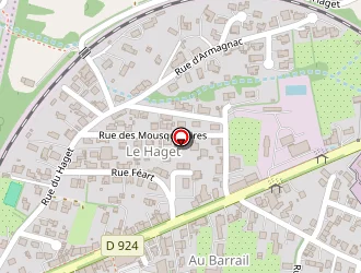 Carte de Gascogne Lavage à Auch