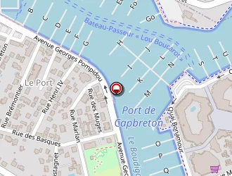 Carte de Le Régalty à Capbreton