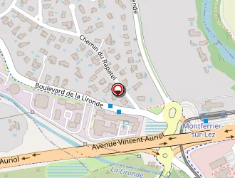 Carte de Cirad à Montpellier