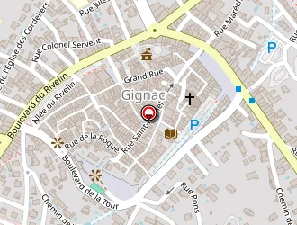 Carte de Gignac Taxi à Gignac